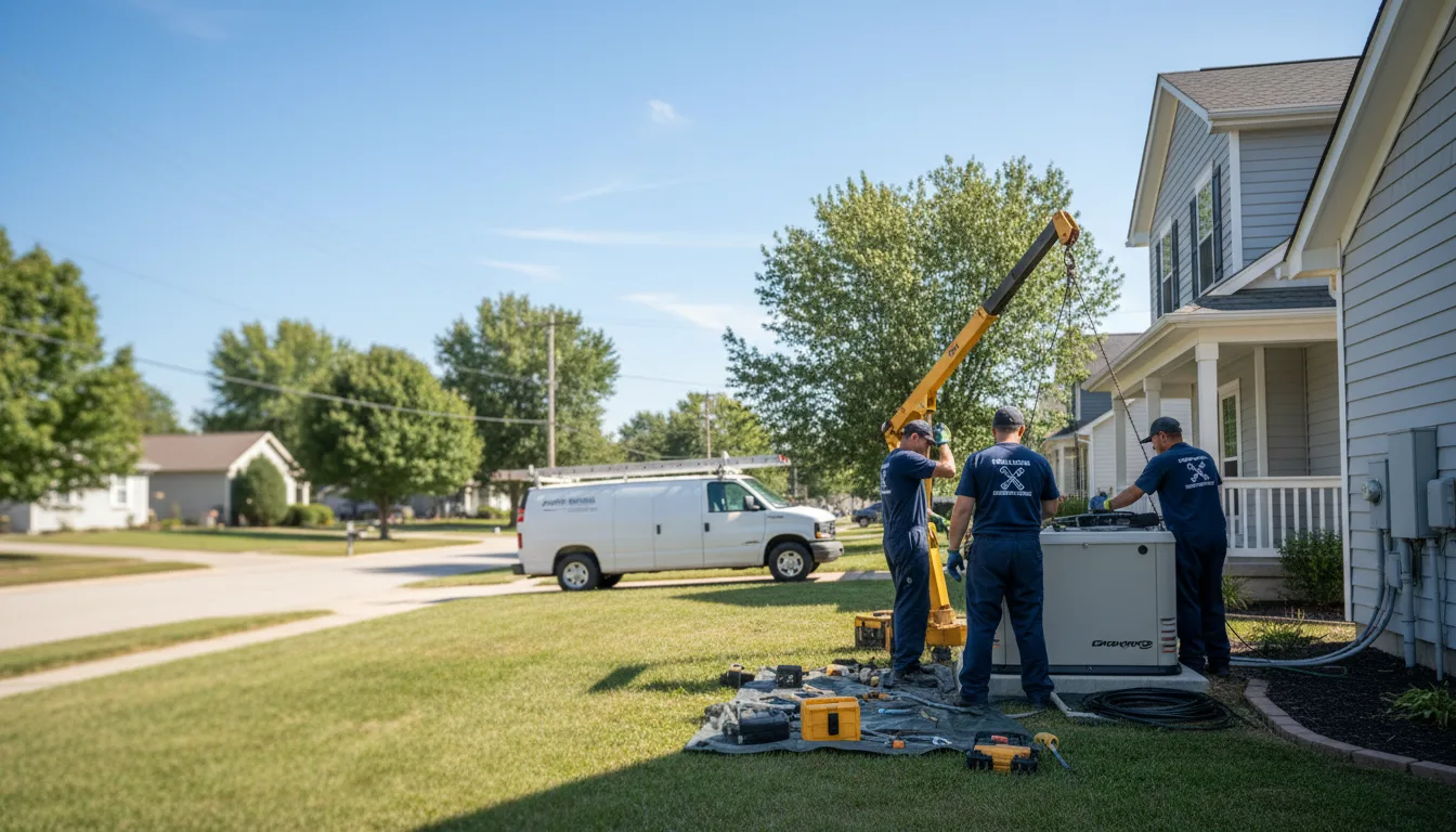 Generator Installation in Effingham, KS near me